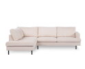 3 seater corner left, fabric Fjord 23, F460 beige