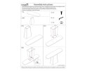 Sidetable Brix Marron 140 cm