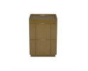 Side table Glyde 35x35cm - groen | BY-BOO