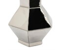 Candle holder Axis large - silver | BY-BOO