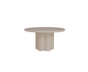 Melzo Bijzettafel rond beige 60 cm