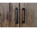 Kabinetkast Brent gerecycled hout naturel - 100 x 40 x 180 cm