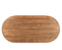 Eettafel Salvator ovaal 300 cm - Bruin | Livingfurn