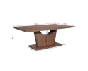 Eettafel Voco | 200 cm | Walnoot