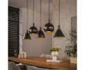 Hanglamp 5L mix Metallo - Sienna brown