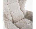 Fauteuil Paulina draaibaar – Luxe designstoel - Taupe | SEVN