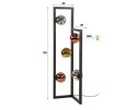 Vloerlamp 5L stellar - Artic zwart