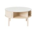 Salontafel META rond eikenhout Ø85 CM - Naturel