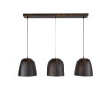 Hanglamp Nova 3L - Smoked brown