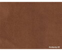 Hoekbank Bravino cognac - kentucky 09 lederlook &ndash; Ottomane rechts &ndash; 275x210 cm
