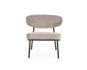 Lounge chair Jari - taupe | BY-BOO