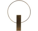 Ring Vaas Metaal Antique Brass 40cm - BePureHome