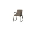Santo Armstoel - fabric Miami 002 grey