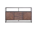 HUDSON dressoir bruin 160 cm Eleonora kopen?  € 899 Gratis thuis bezorgd!