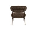 Fauteuil Aiko Japandi - Tissee cargo bruin - 62x67x71 cm