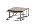 Salontafel Elton set van 3 - Metaal