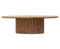 DTP home Lagoon salontafel organisch teakhout naturel - 120 x 75 x 35 cm