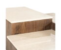 Salontafel Quido 105x89cm - bruin | Eleonora