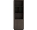Bellagio Cinewall - Tv-boekenkast - Eikenfineer - Dark chocolate bruin - 300x42x215 cm