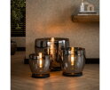 Vloerlamp UP XXL - Smoke grey glas