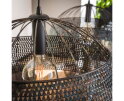 Hanglamp Armor &Oslash;60 cm 2 lampen - Zwart bruin