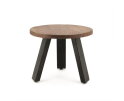 Ronde 70 cm salontafel mangohout Eleonora 11371