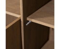 Kabinet Oslo 203x42cm - bruin | Eleonora