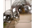 Hanglamp 3L bubble shaded - Oud zilver