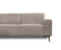 Hoekbank Riva Beige - Glow 4 &ndash; Ottomane Links &ndash; 262x195 cm