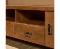 Tv-meubel Britt 200 cm mango metaal - Naturel | Meubelplaats