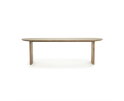 Eleonora Dex eettafel Deens ovaal eiken 250x100 cm - bruin - Japandi