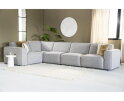 SEVN Amarillo modulaire hoekbank - Leaf steel - 365&times;175&times;82 cm - Stel jouw ideale hoekbank samen