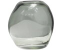 Elio Vaas Gedeukt Glas Blauw/groen 15x15cm - WOOOD Exclusive
