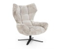 Fauteuil Paulina draaibaar – Luxe designstoel - Taupe | SEVN