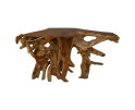 Sidetable Flower - 150x40x80 - Naturel - Teak