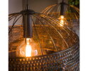 Hanglamp Armor &Oslash;60 cm 2 lampen - Zwart bruin