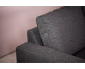 U-bank Westminster 6-zits Antraciet – Hoek Links/Rechts – Stof Dortmund 1115 – 285x285 cm