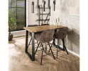 Bartafel Trape massief mango 135x70cm - Naturel