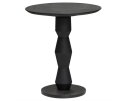 Bijzettafel Brunello GeoPillar rond 50cm - zwart | Tower living
