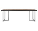 Dining table Criss Cross rectangular,78x240x100 cm, mixed wood