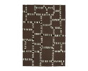 Carpet StripeScape 290x190cm - brown | BY-BOO