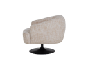 Barga Fauteuil - fabric TED 24 off white (draaibaar)