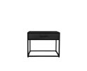 Jax 1 Drawer Coffee Table Black 60