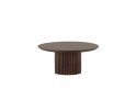 Salontafel Congo Rond 90 cm Mangohout - Walnoot