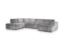 SEVN Milou modulaire hoekbank - U-bank Genesis Iron - 378x241 cm - zelf samen te stellen