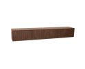 Zwevend tv meubel Madison Walnut | 240 cm