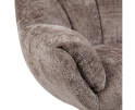 Force coffeechair 360&deg; + footstool - Cremona 24 clay