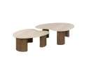 Salontafel Ceramo aperto set/2 - 3D keramiek travertin