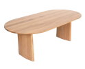 Eettafel Lazlo ovaal eiken 200x100x77 cm - Naturel