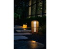 Sens-Line - Buitenlamp Milou 55cm - Solar & USB - Tuinlamp - Rotan